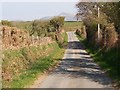 View north towards the bend below Rhedynog Ganol