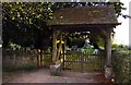 Lych gate to St Mary