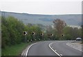 Bend in the A26 south of Beddingham