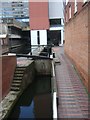 Canal lock seen from Ludgate Hill