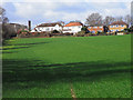 Farmland and houses, Flackwell Heath