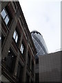 The Gherkin as seen from Creechurch Place