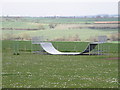 Skateboard structure at Wibarston