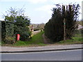 Clappers Path footpath to School Lane