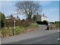 Glwysfa house and the drive to Fferm Penbryn Neuadd Farm