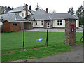 Post Box in brick pillar