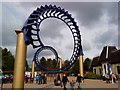 Remains of the Corkscrew ride