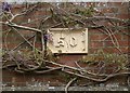 Number panel, Lady Wimborne Cottages