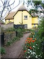 The back garden of Killerton Old Post Office