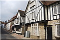 Half timbered and Ragstone building, High St, Aylesford