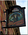 Bricklayers Arms sign, 146 Ordsall Lane, Salford