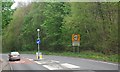 Entering Eridge Green on the A26