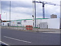 TQ4986 : Construction Site on the A124 Wood Lane by Geographer