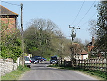 TQ4408 : Road to Glynde outside Ranscombe Farm, East Sussex by nick macneill