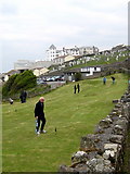 SW5140 : Putting green - St Ives by Sarah Smith