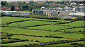 Railway and fields near Greenisland