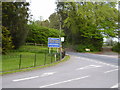 Bus stop at Bicton Park