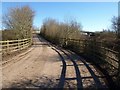 Farm road from Palace Farm