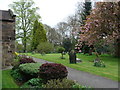 All Saints parish church, Breadsall - the churchyard