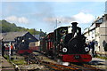 SH5738 : Departure From Porthmadog Harbour Station, Gwynedd by Peter Trimming