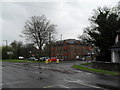 Approaching the junction of  Bustice Lane and West Street