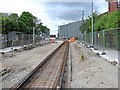 Manchester Metrolink  construction near Merrill Street