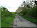 Roman Road towards the A166