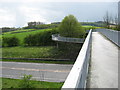 On footbridge from Staverton Road, Daventry