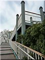 Footbridge over Brixham Road to Harberton Close