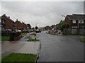 Approaching the junction of  Silverdale Drive and Coniston Close