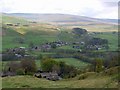 Ireshopeburn from road above New House