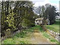 Deserted house by Ireshope Burn