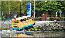 J3473 : Amphibious bus, Belfast (5) by Albert Bridge