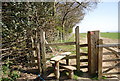 TQ8916 : Stile on the 1066 Country Walk by N Chadwick