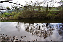 SE0598 : Reflection in the River Swale by Bill Boaden