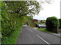 Approaching a bend in Bull Hill