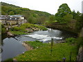 River Calder from Brearley Bridge