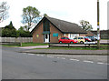 Hargham Road chapel with cars