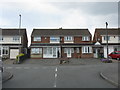 Houses at the west end of Waverley Avenue