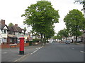 Postbox at Moorlands Road