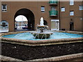 Fountain in Brighton Marina Square