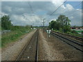 Rail junction near Grantham