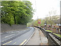 A bend in the road, B4246, Blaenavon