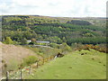 The view ENE from Varteg Incline 