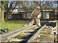 TQ5846 : Squirrel On The Line by Oast House Archive