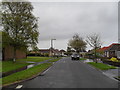 Looking eastwards in Bowness Avenue