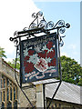 TF7401 : The Bedingfield Arms - pub sign by Evelyn Simak