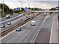 M62 approaching Junction 29