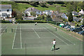 Noss Mayo: tennis courts