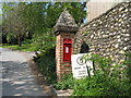 Postbox at Nan Kemp